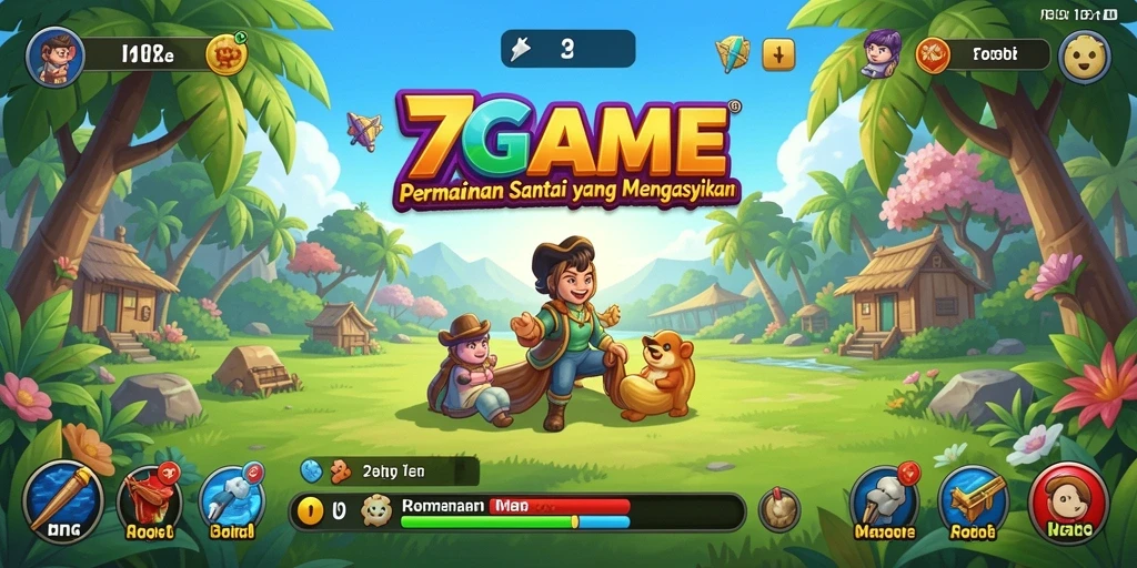 Menampilkan gameplay seru dari 7GAME yang menghibur.