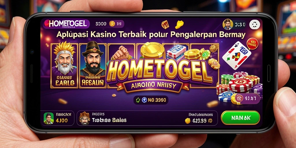 Tampilan gameplay menarik HOMETOGEL dalam pengalaman Kasino.