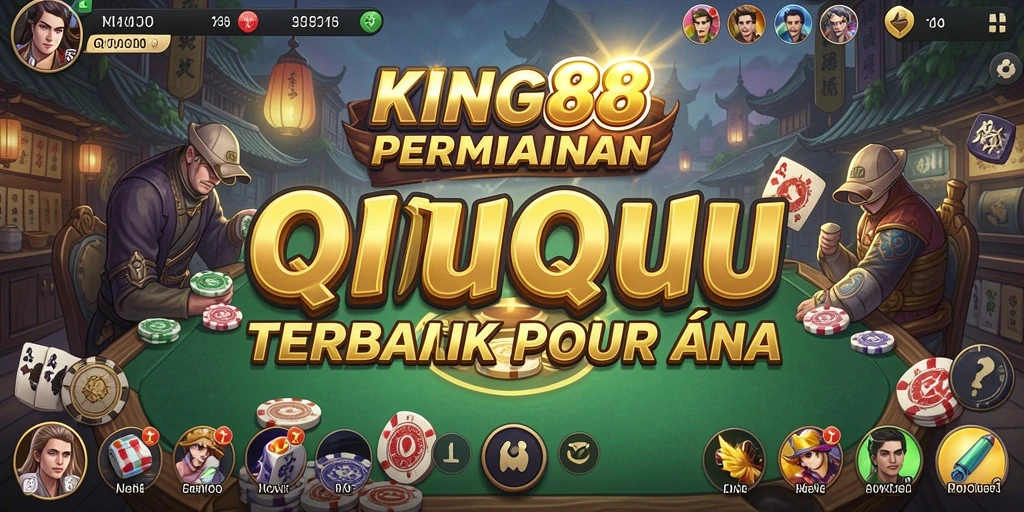 Gameplay QiuQiu yang menarik dan interaktif di KING88.