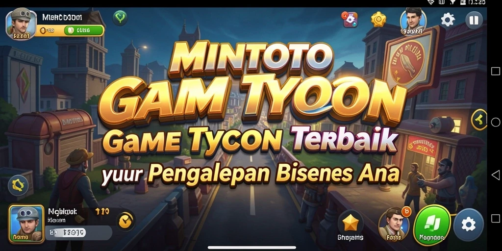 Screenshot utama MINTOTO yang menampilkan gameplay Tycoon yang menarik.