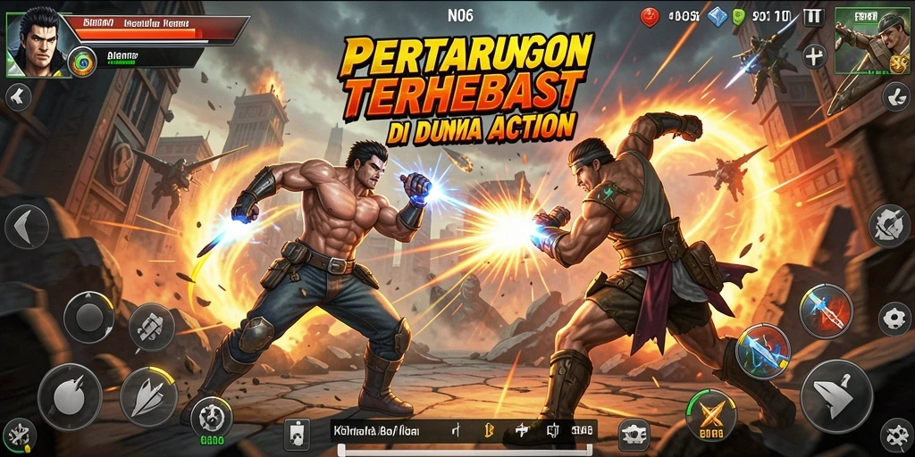 Gameplay seru N06 dengan aksi penuh ketegangan.