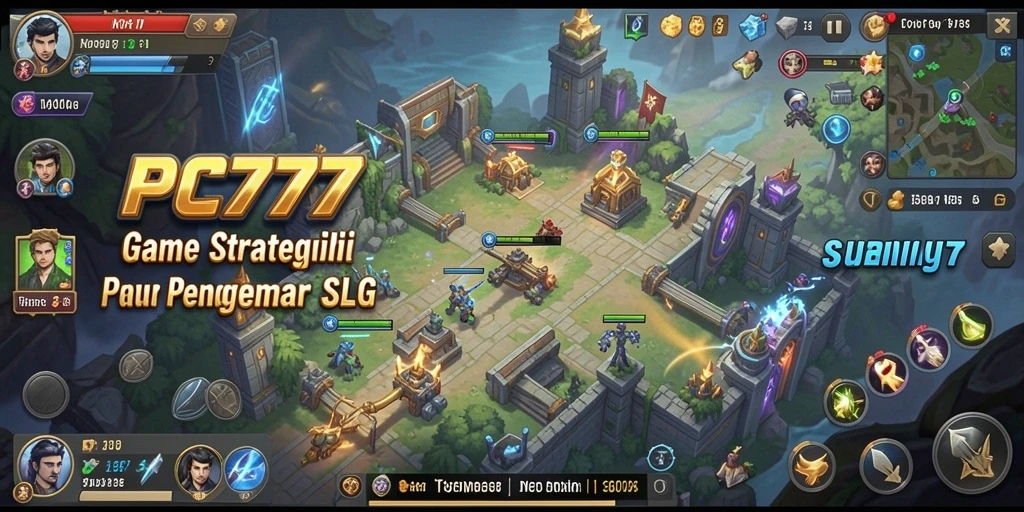 Screenshot gameplay PC777 menampilkan serangan strategis yang mendebarkan.