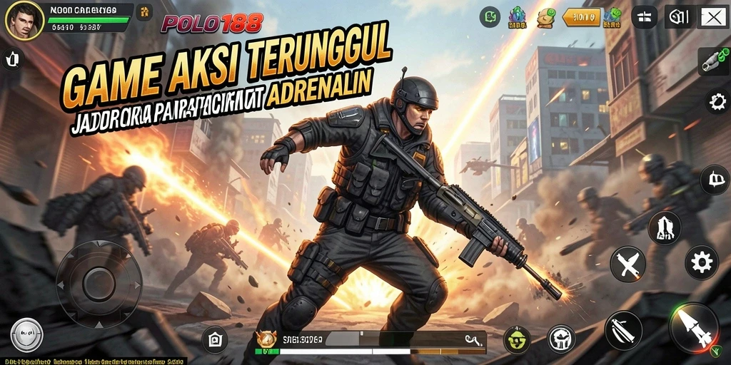 Tampilan gameplay mendebarkan dalam POLO188 dengan aksi yang intens.