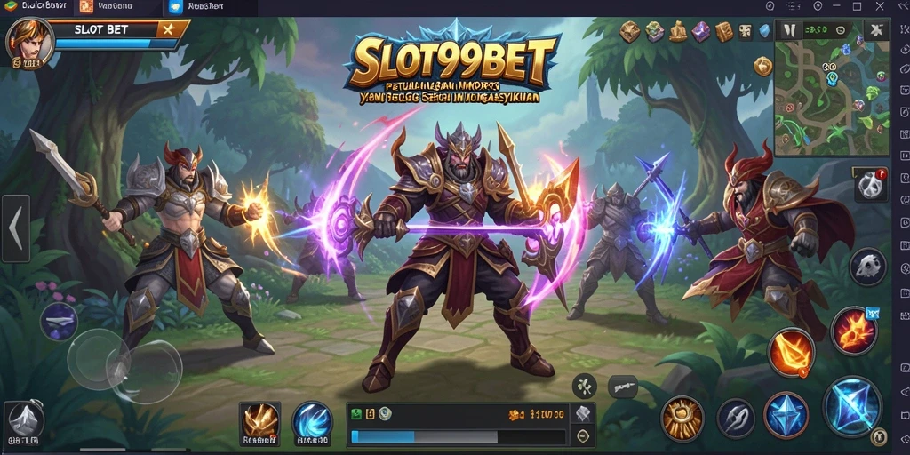 Tampilan gameplay SLOT99BET yang mengasyikkan dan seru.