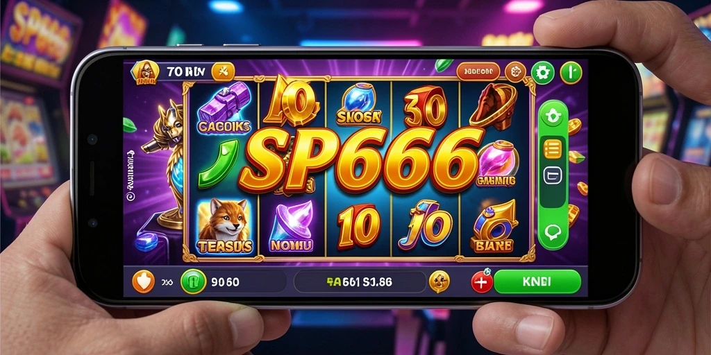 Tampilan gameplay SP666 yang menakjubkan dengan fitur slot yang menghibur.