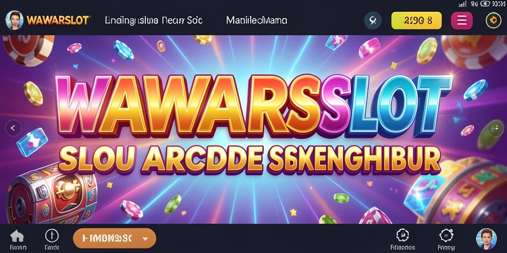 Tampilan gameplay seru dari WAWARSLOT dengan berbagai tema menarik.