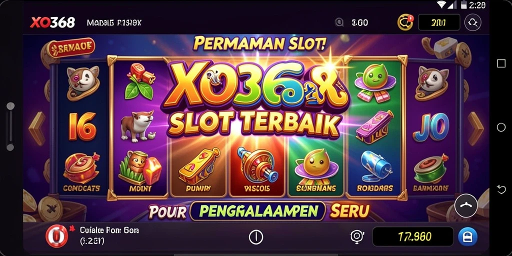 Tampilan gameplay menarik dan menghibur dari XO368 Slot.